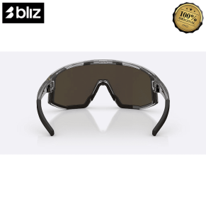 Очки BLIZ Fusion Transparant Dark Grey Brow Red Multi