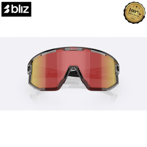 Очки BLIZ Fusion Transparant Dark Grey Brow Red Multi