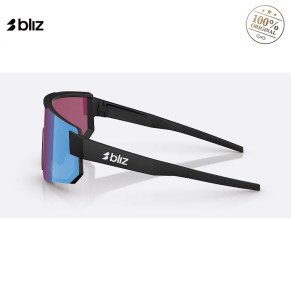 Очки BLIZ P005 Matte Black Nano Optics Violet Blue Multi